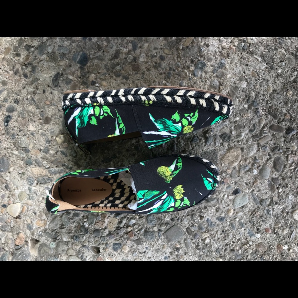 Proenza Schouler canvas espadrilles 39 / 9
